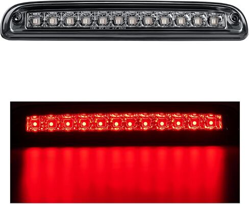 LED 3rd Brake Light,High Mount Stop Light,Third Brake Assembly Cargo Lamp Compatible with 1992-1997 F150/F250/F350 in Saudi Arabia