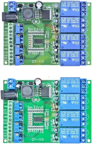 New 2024 Dc 12/24V 4 Channel Voltage Comparator Stable Lm393 Comparator Module Accessories in Saudi Arabia