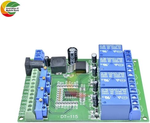 New 2024 Dc 12/24V 4 Channel Voltage Comparator Stable Lm393 Comparator Module Accessories in Saudi Arabia