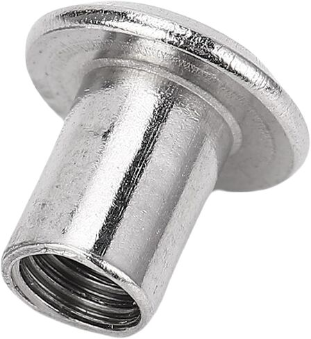 50 زوجًا 6x8x11mm مجموعة مسمار برشام من الفولاذ المقاوم للصدأ ، وتركيب فعال ، وتحسين الاستقرار للحرف الجلدية ، والألبومات ، والخردة مع إصلاح سريع للموثوقية الدائمة in Kuwait