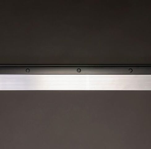 Adjustable Aluminum Threshold – Extra Short Width with Hidden Screws, Adapts to Any Height, Heavy-Duty for Residential & Commercial Use, Available in Multiple Sizes (Black, 36 inch) in Saudi Arabia