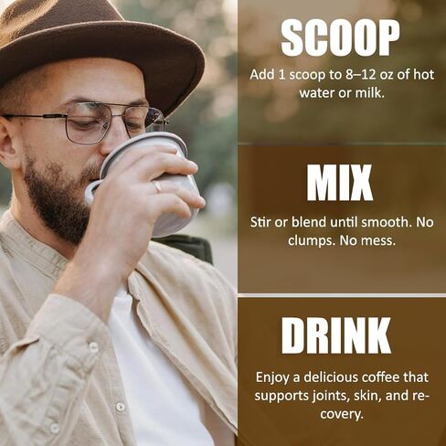 Premium Collagen for Men, Bone, Joint & Muscle Formula, Recovery, Non GMO, Dairy Free, Sugar Free, Keto & Paleo Friendly / 30 Srvg in Saudi Arabia