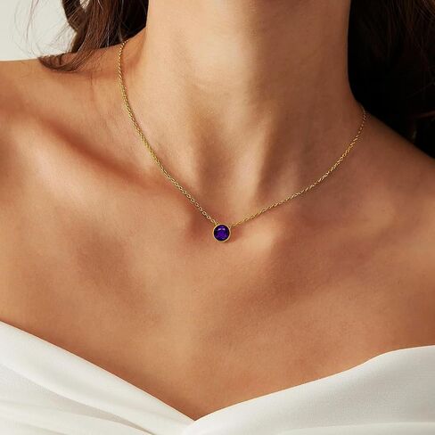 Gold Necklace for Women,14k Gold Plated Chain for Women,1mm Dainty & Sturdy & Thin Women'S Chain Necklaces,18" Fashion Classic Gold Necklace in Saudi Arabia
