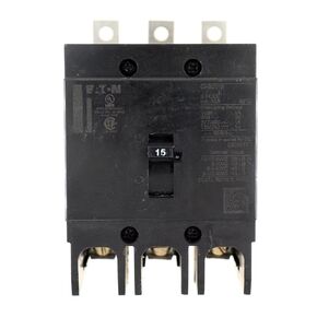 1- EATON Cutler Hammer GHB3015 15 AMP 3 Pole 240/480V Circuit Breaker, Thermal Magnetic, 3P, 15A in Saudi Arabia