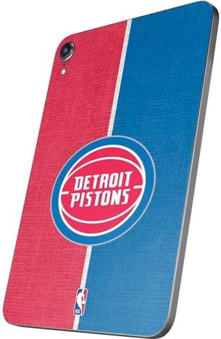 Skinit Decal Tablet Skin Compatible with iPad Mini 7 (2025) - Officially Licensed NBA Detroit Pistons Large Logo Design in Saudi Arabia