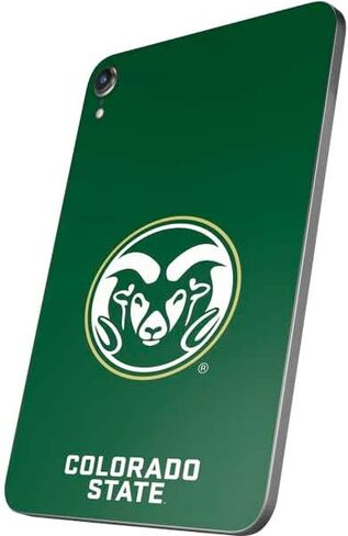 Skinit Decal Tablet Skin Compatible with iPad Mini 7 (2025) - Officially Licensed Colorado State University CSU Rams Logo Design in Saudi Arabia