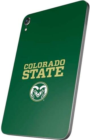 Skinit Decal Tablet Skin Compatible with iPad Mini 7 (2025) - Officially Licensed Colorado State University CSU Rams Logo Design in Saudi Arabia