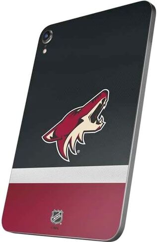 Skinit Decal Tablet Skin Compatible with iPad Mini 7 (2025) - Officially Licensed NHL Arizona Coyotes Home Jersey Design in Saudi Arabia