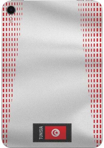 Skinit Decal Tablet Skin Compatible with iPad Mini 7 (2025) - Tunisia Soccer Flag Design in Saudi Arabia