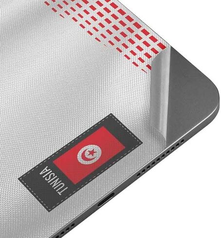 Skinit Decal Tablet Skin Compatible with iPad Mini 7 (2025) - Tunisia Soccer Flag Design in Saudi Arabia