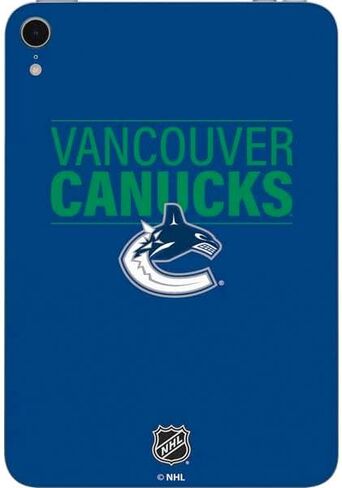 Skinit Decal Tablet Skin Compatible with iPad Mini 7 (2025) - Officially Licensed NHL Vancouver Canucks Jersey Design in Saudi Arabia