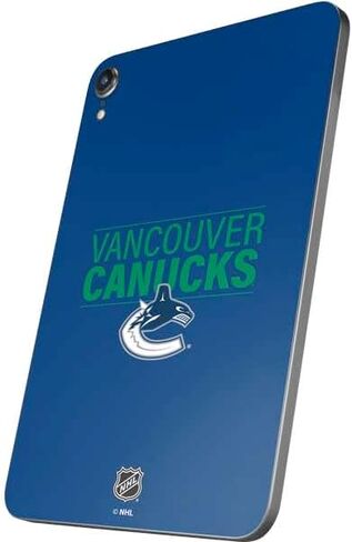 Skinit Decal Tablet Skin Compatible with iPad Mini 7 (2025) - Officially Licensed NHL Vancouver Canucks Jersey Design in Saudi Arabia