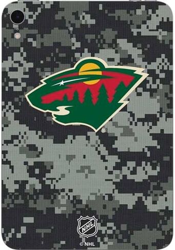 Skinit Decal Tablet Skin Compatible with iPad Mini 7 (2025) - Officially Licensed NHL Minnesota Wild Jersey Design in Saudi Arabia