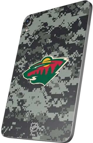 Skinit Decal Tablet Skin Compatible with iPad Mini 7 (2025) - Officially Licensed NHL Minnesota Wild Jersey Design in Saudi Arabia