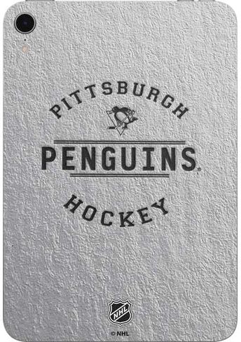 Skinit Skinit Tablet Skin Compatible مع iPad Mini 7 (2025) - NHL Pittsburgh Penguins مرخص رسميًا in Saudi Arabia