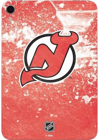 Skinit Skinit Tablet Skinner مع iPad Mini 7 (2025) - NHL New Jersey Devils Design in Saudi Arabia