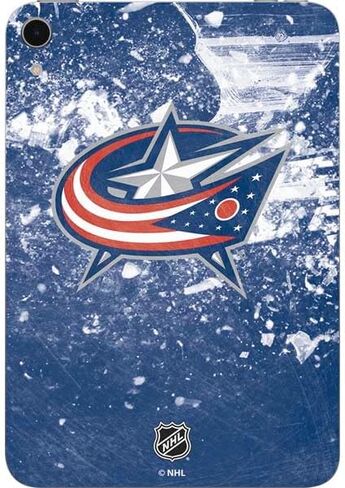 Skinit Decal Tablet Skin Compatible with iPad Mini 7 (2025) - Officially Licensed NHL Columbus Blue Jackets Logo Design in Saudi Arabia
