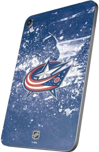 Skinit Decal Tablet Skin Compatible with iPad Mini 7 (2025) - Officially Licensed NHL Columbus Blue Jackets Logo Design in Saudi Arabia