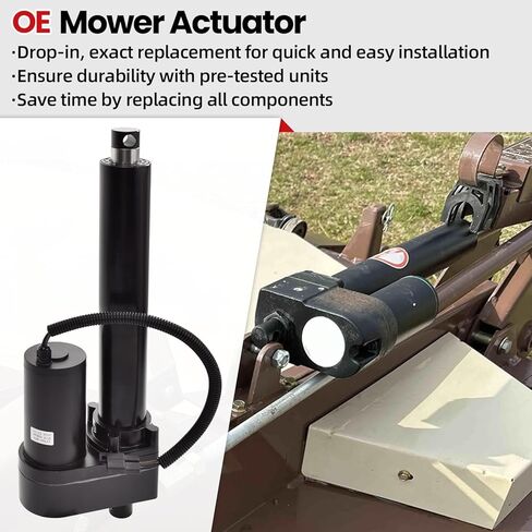 180035 12V DC MOWER ATTUATOR ELECTOR متوافق مع طوابق Powerfold Powerfold 3344 2248 3452 3452R 3461 3461R 3472 3472R 3552R 3561R 3572R 3761R 524V 526V in Kuwait