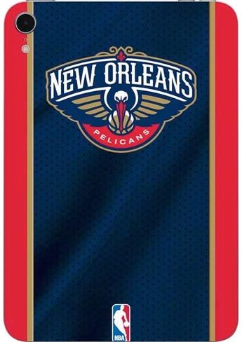 Skinit Decal Tablet Skin Compatible with iPad Mini 7 (2025) - Officially Licensed NBA New Orleans Pelicans Large Logo Design in Saudi Arabia