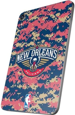 Skinit Decal Tablet Skin Compatible with iPad Mini 7 (2025) - Officially Licensed NBA New Orleans Pelicans Large Logo Design in Saudi Arabia