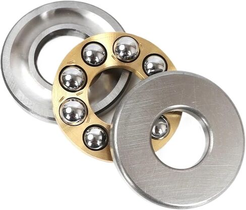 1pcs Plane Axial Thrust Ball Bearing Mini F2-6M F2.5-6M F3-8M F5-10M F6-12M F7-15M F8-16M F10-18M F12-21M F12-23M 3-in-1(F3-8M-3x8x3.5) in Saudi Arabia