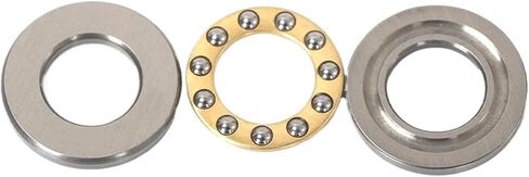 1pcs Plane Axial Thrust Ball Bearing Mini F2-6M F2.5-6M F3-8M F5-10M F6-12M F7-15M F8-16M F10-18M F12-21M F12-23M 3-in-1(F3-8M-3x8x3.5) in Saudi Arabia