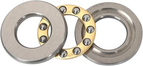 1pcs Plane Axial Thrust Ball Bearing Mini F2-6M F2.5-6M F3-8M F5-10M F6-12M F7-15M F8-16M F10-18M F12-21M F12-23M 3-in-1(F3-8M-3x8x3.5) in Saudi Arabia