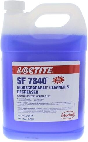 Loctite 2046047 SF 7840 Natural Blue Biodeodeable Cleaner و Degreaser ، زجاجة 1 غال in Saudi Arabia