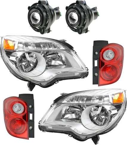 TRQ Lighting Kit CH2518126 CH2519126 CH2594105 CH2800198 CH2801198 Compatible with 2011-2016 Chrysler Town & Country in Saudi Arabia