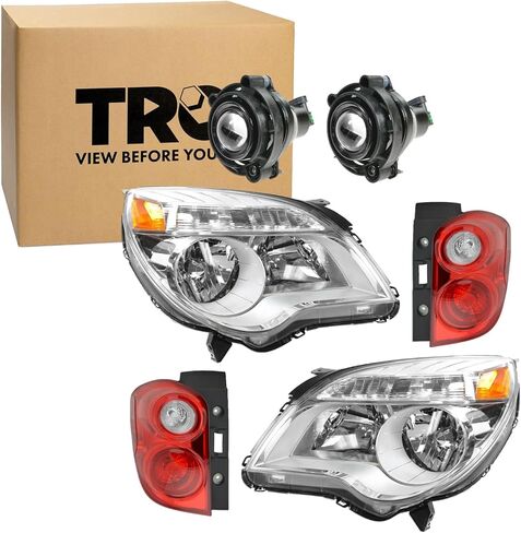 TRQ Lighting Kit CH2518126 CH2519126 CH2594105 CH2800198 CH2801198 Compatible with 2011-2016 Chrysler Town & Country in Saudi Arabia