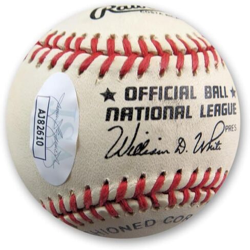 تم توقيع ذبح ENOS Cardball NL Cardinals Yankees JSA AJ82619 - بطاقات موقعة بالبيسبول in Saudi Arabia