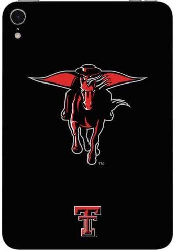 Skinit Skinit Tablet Skin Compatible مع iPad Mini 7 (2025) - تصميم شعار Red Raiders المرخص له رسميًا in Kuwait