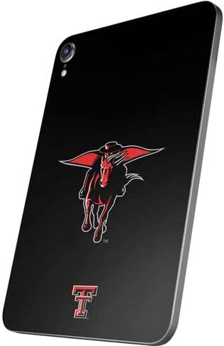 Skinit Skinit Tablet Skin Compatible مع iPad Mini 7 (2025) - تصميم شعار Red Raiders المرخص له رسميًا in Kuwait