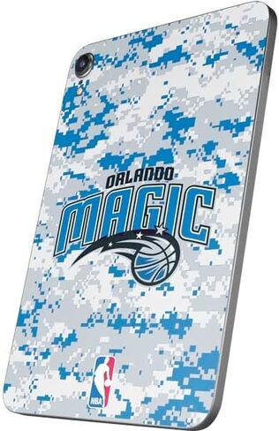 Skinit Decal Tablet Skin Compatible with iPad Mini 7 (2025) - Officially Licensed NBA Orlando Magic Black Secondary Logo Design in Saudi Arabia