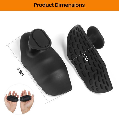 Upgraded Silicone Palm Protectors for Weightlifting & Gym - Breathable Anti-Slip Grip Pads for Deadlifts/Pull-Ups, Callus Prevention Hand Guards for Men Women, Ergonomic Workout Accessories in Saudi Arabia