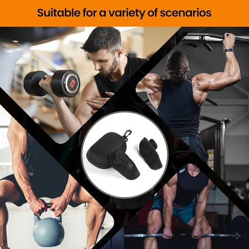 Upgraded Silicone Palm Protectors for Weightlifting & Gym - Breathable Anti-Slip Grip Pads for Deadlifts/Pull-Ups, Callus Prevention Hand Guards for Men Women, Ergonomic Workout Accessories in Saudi Arabia