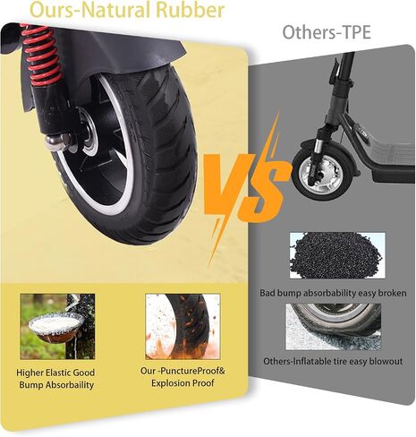 60/70-6.5 Solid Tire 10 Inch Tubeless Tyre 10x2.50 Inch Scooter Tire Solid in Saudi Arabia