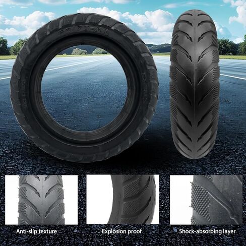 60/70-6.5 Solid Tire 10 Inch Tubeless Tyre 10x2.50 Inch Scooter Tire Solid in Saudi Arabia
