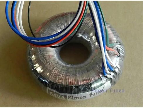 50W 6N Oxygen-Free Copper OFC enameled Wire O-Shaped Transformer Double 9 Double 12 Double 15 Double 18(Dual 9V Four-Wire) in Saudi Arabia