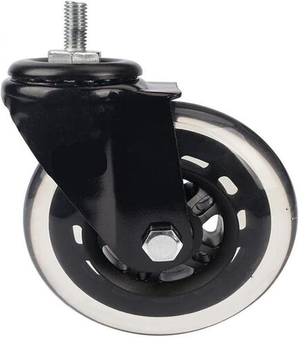 5 Pieces/lot casters 4 inches Screw Roller Scooter Twisting Wheel Silent Polyurethane in Saudi Arabia