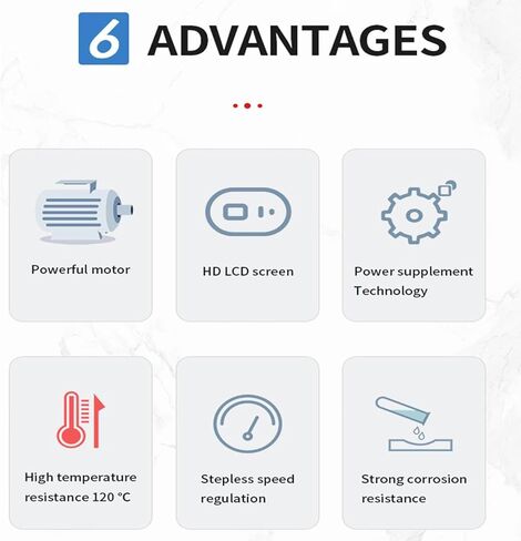 High Speed Homogenizer 2000-28000rpm, Laboratory Shear Mixer for Cosmetic Mixing, 5-10000ML Capacity, Professional High Shear Dispersing Equipment, 36G Precision Performance in Kuwait