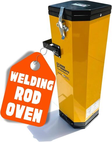 22 Lb Portable Welding Rod Oven | 110V - 300 Watt - Max Temp 300°F - 18 Inch Rods Fit - Lid Locks Shut - Holds 22 Pounds | Best Used For Low Hydrogen and Stainless Welding Rods. in Kuwait