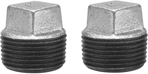 MaxLLTo Replacement for Thrifco Plumbing 9218089 1/8 inch Galvanized Plug, 2 Pack in Saudi Arabia