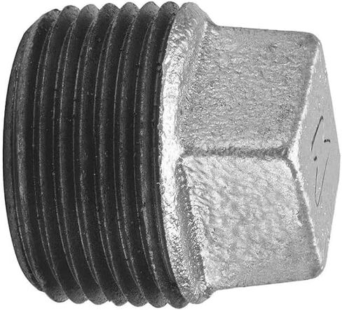 MaxLLTo Replacement for Thrifco Plumbing 9218089 1/8 inch Galvanized Plug, 2 Pack in Saudi Arabia