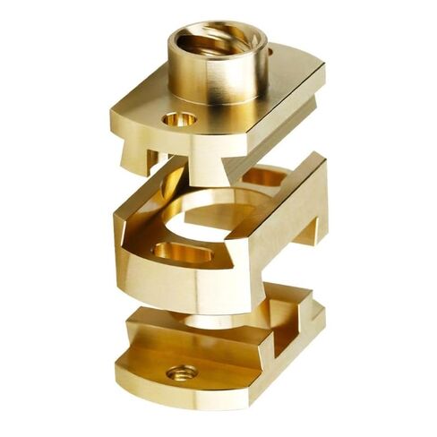 1pcs Coupling for 3D Printers Part Z Axis T8 8mm Lead Screw Brass Coupler in Kuwait