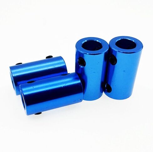 1pcs Aluminum Alloy Rigid Shaft Coupling Hole 3mm 4mm 5mm 6mm 6.36mm 7mm 8mm D14 L25 Claw Shaft Motor Coupling(4x5mm) in Saudi Arabia