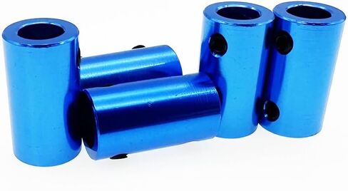 1pcs Aluminum Alloy Rigid Shaft Coupling Hole 3mm 4mm 5mm 6mm 6.36mm 7mm 8mm D14 L25 Claw Shaft Motor Coupling(4x5mm) in Kuwait