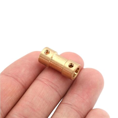 1PC النحاس النحاس المرن محرك مرنة اقتران اقتران موصل نقل موصل محرك الأقراص (4 مم إلى 4 مم) in Kuwait