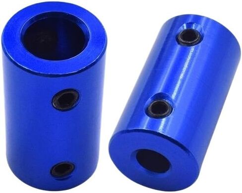 2PCS Stepper Motor 3D اقتران الطابعة من 5 مم إلى 5 مم إلى 5 مم إلى 8 ملم من سبيكة الألومنيوم مرنة (5 مم إلى 8 ملم) in Saudi Arabia